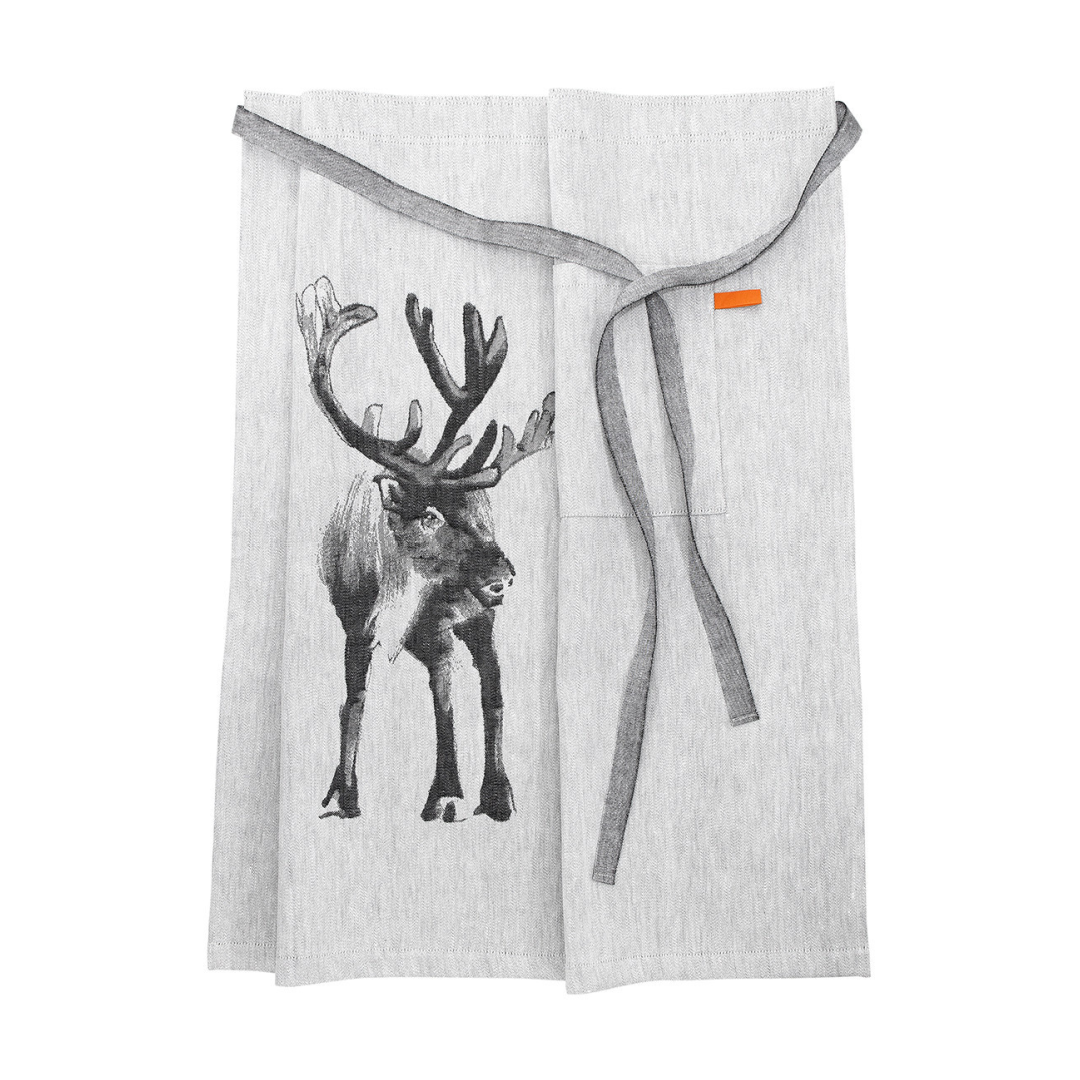 Teemu Järvi Apron with moose "Poro" designer Teemu Jarvi