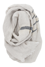 Lapuan Kankurit scarf 'Usva' - linen grey