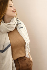 Lapuan Kankurit scarf 'Usva' - linen grey