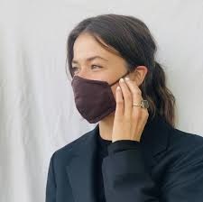 Linnen mondkap div. kleuren