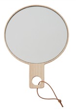 OYOY Ping Pong Handspiegel - Essenhout Licht