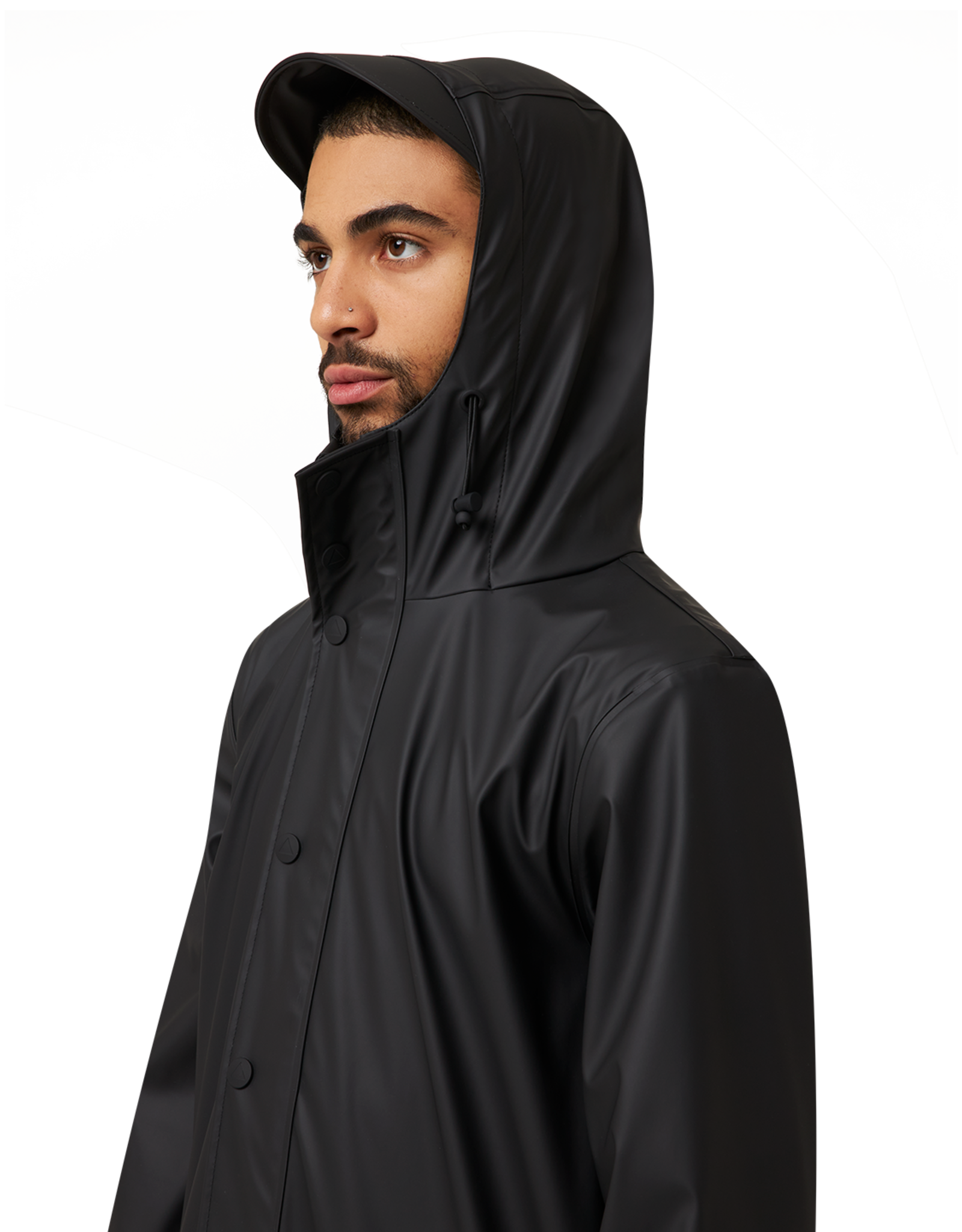 Maium Raincoat / poncho 'Original' -black