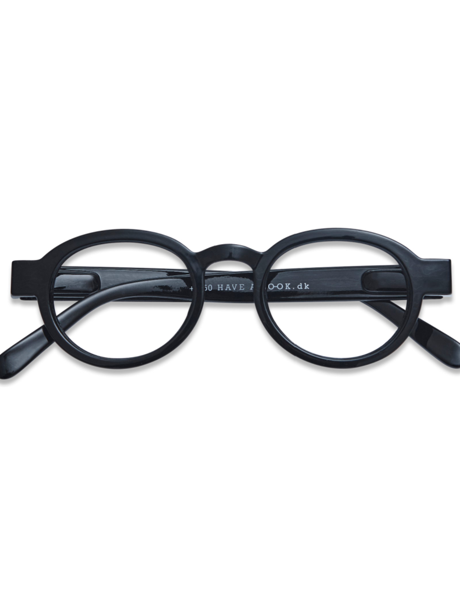 Screen/Reading Glasses 'Circle' - Black