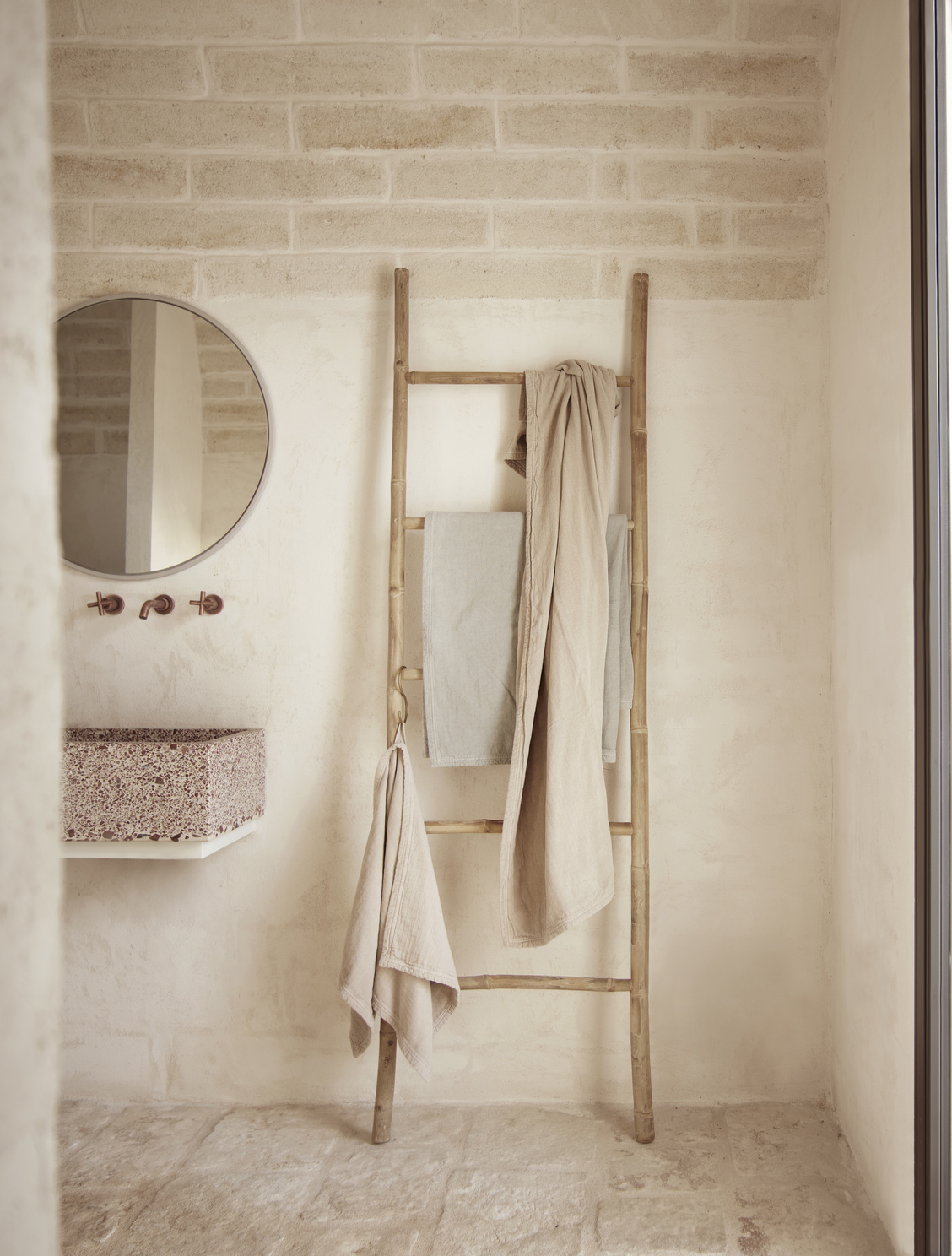 TineK Home ladder 60x200 - bamboe