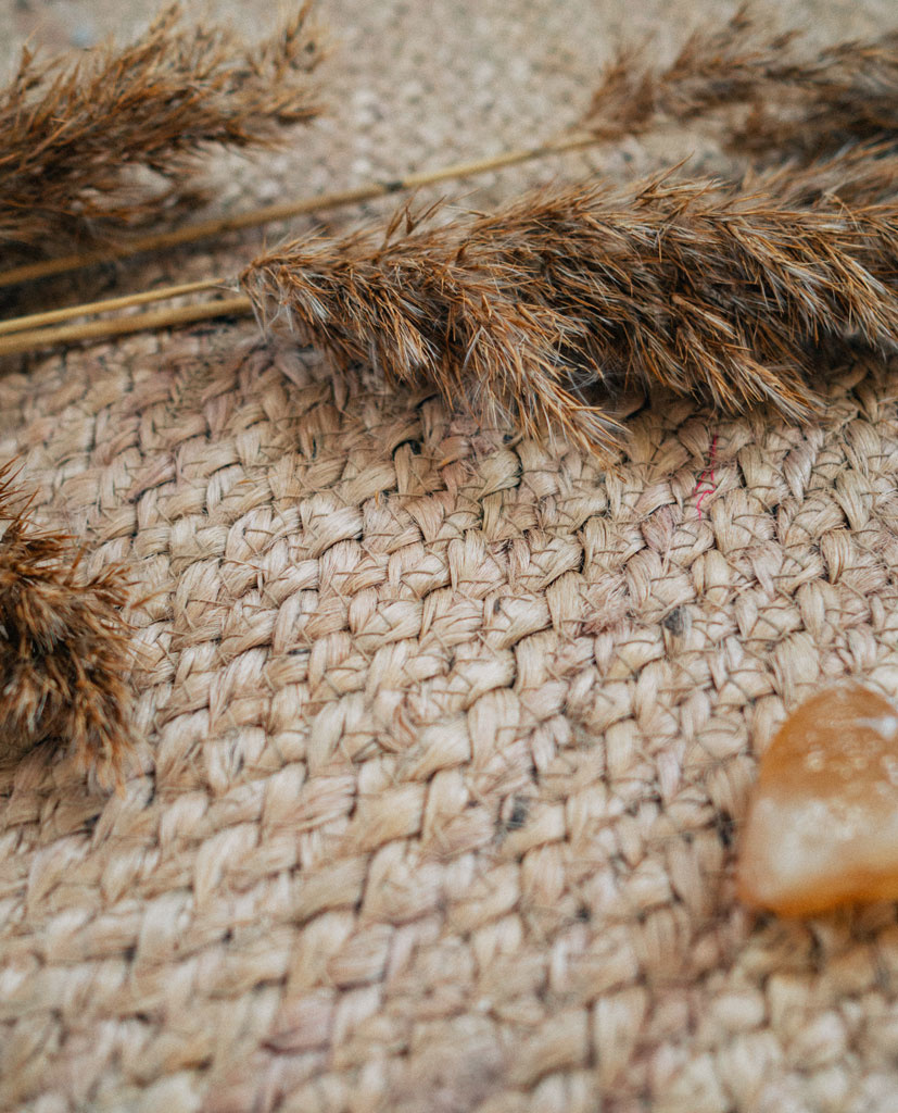 Finarte vloerkleed 'Natur' -  jute