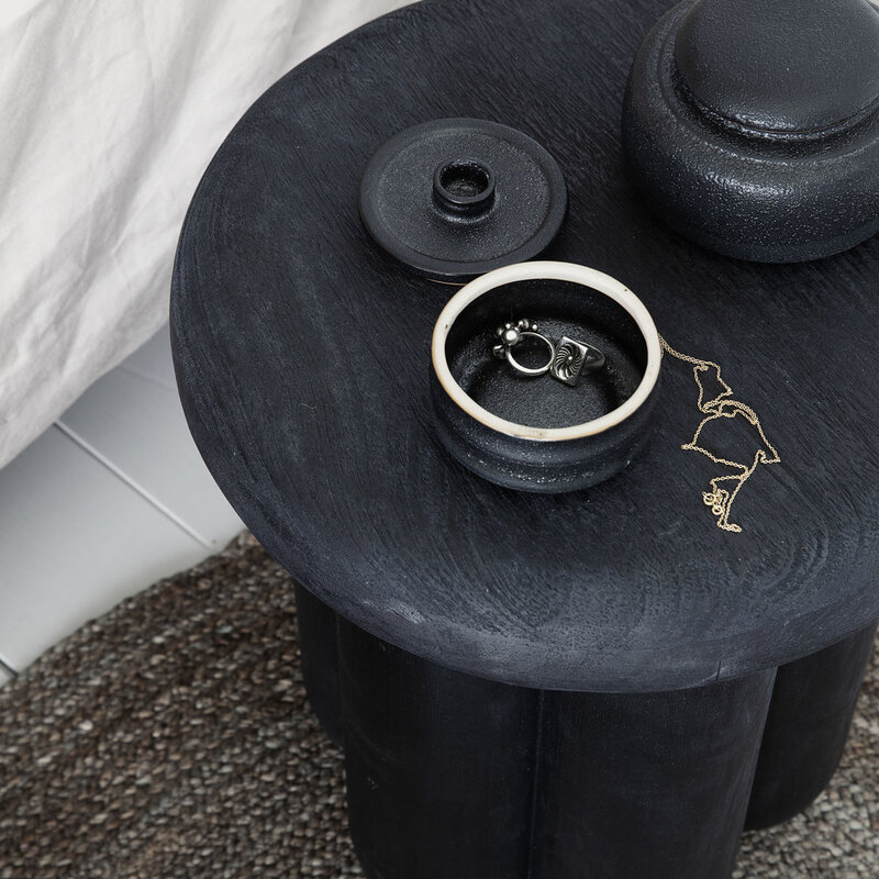 House Doctor side table "Fant" - black