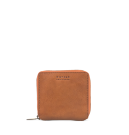 OMyBag Sonny Square Wallet - Cognac Stromboli Leather