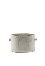 Serax Pot 'Concrete' ovaal 34 x 23 cm