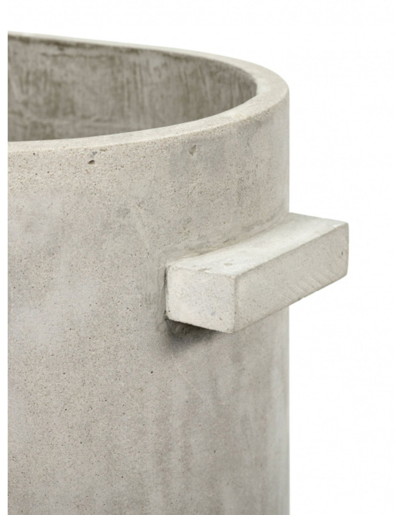 Serax Pot 'Concrete' ovaal 34 x 23 cm
