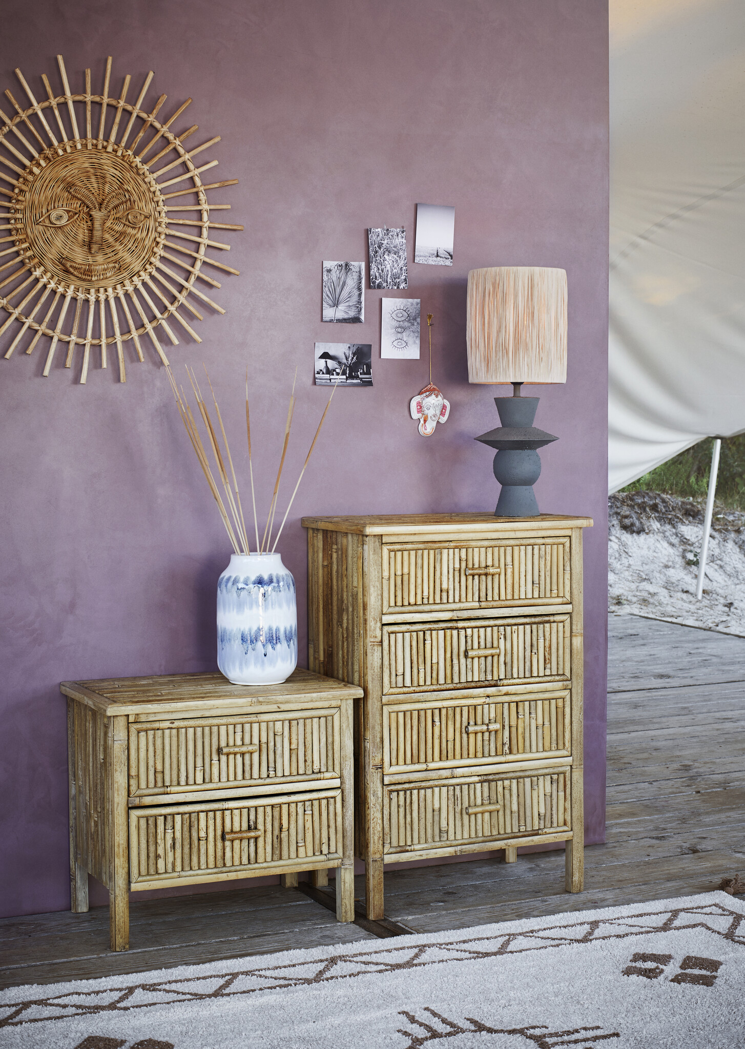 Madam Stoltz bundel 'Lisdodde' gedroogd