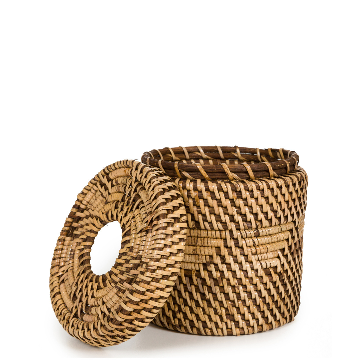 Bazar Bizar tissue box 'Colonial' - rattan