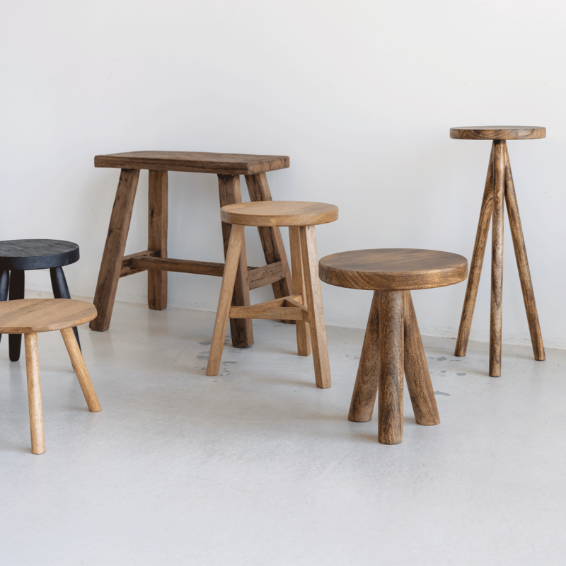 Urban Nature Culture kruk 'Concious' - gerecycled hout