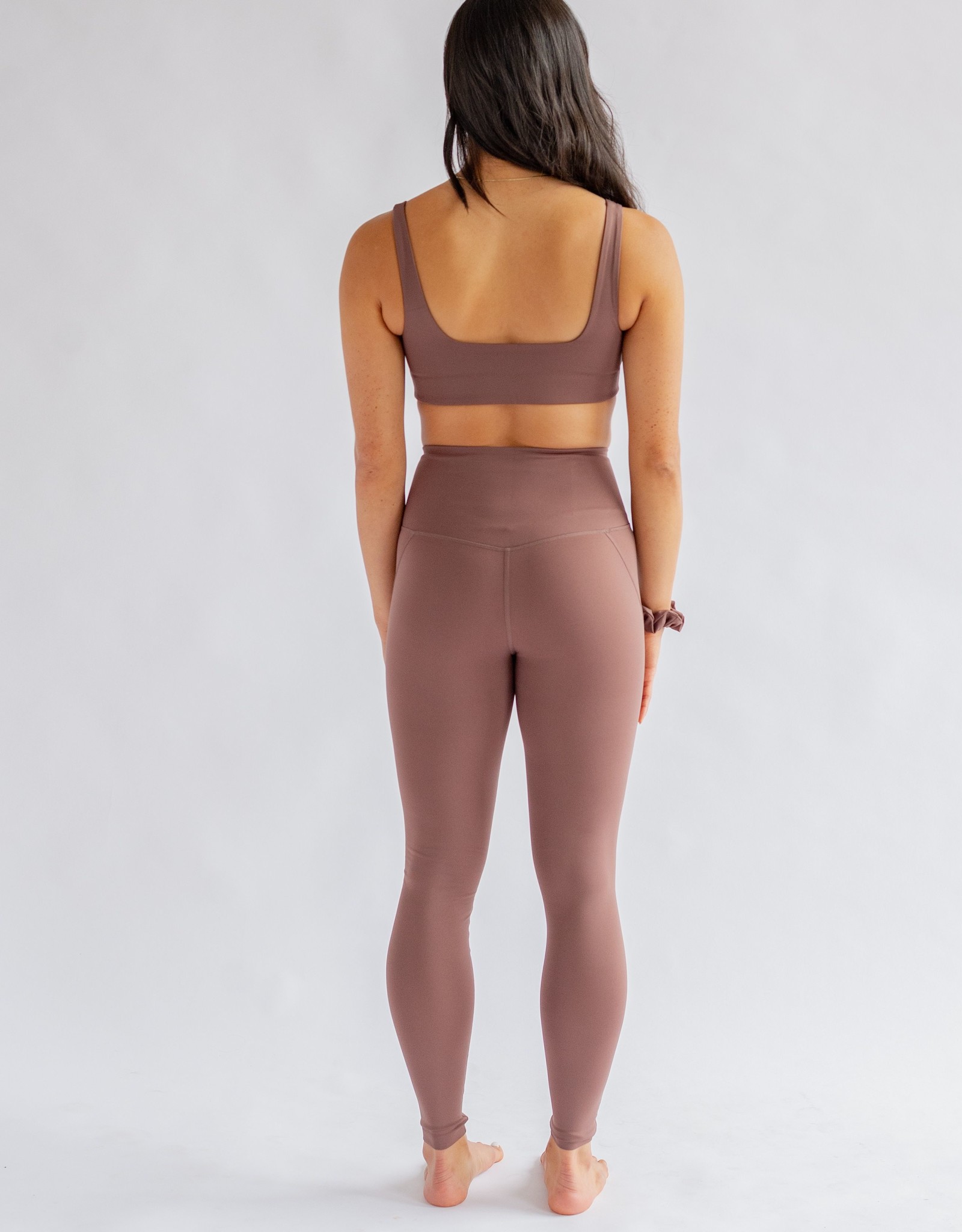 Girlfriend Collective High-Rise legging lang - storm