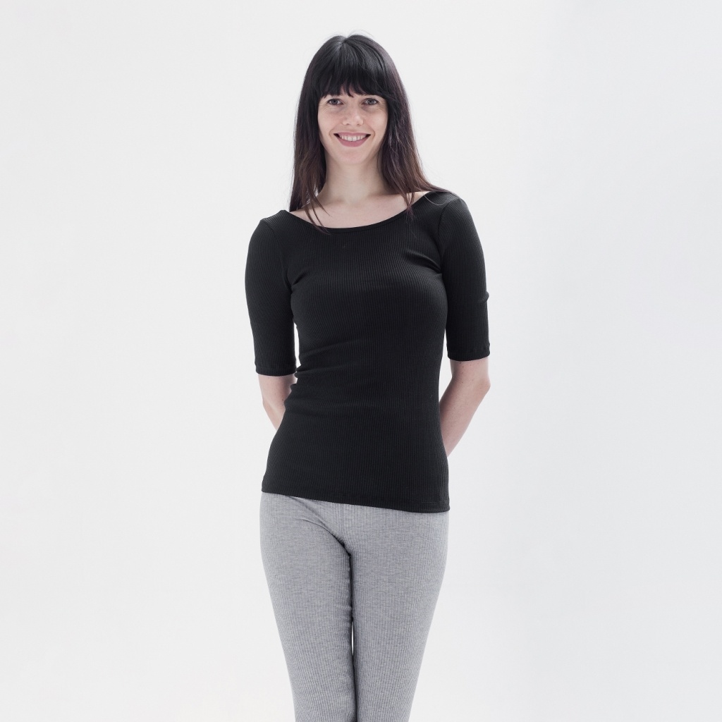 Minimalisma shirt 'Gym' - zijde / katoen