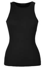 Rosemunde tanktop zijde - zwart