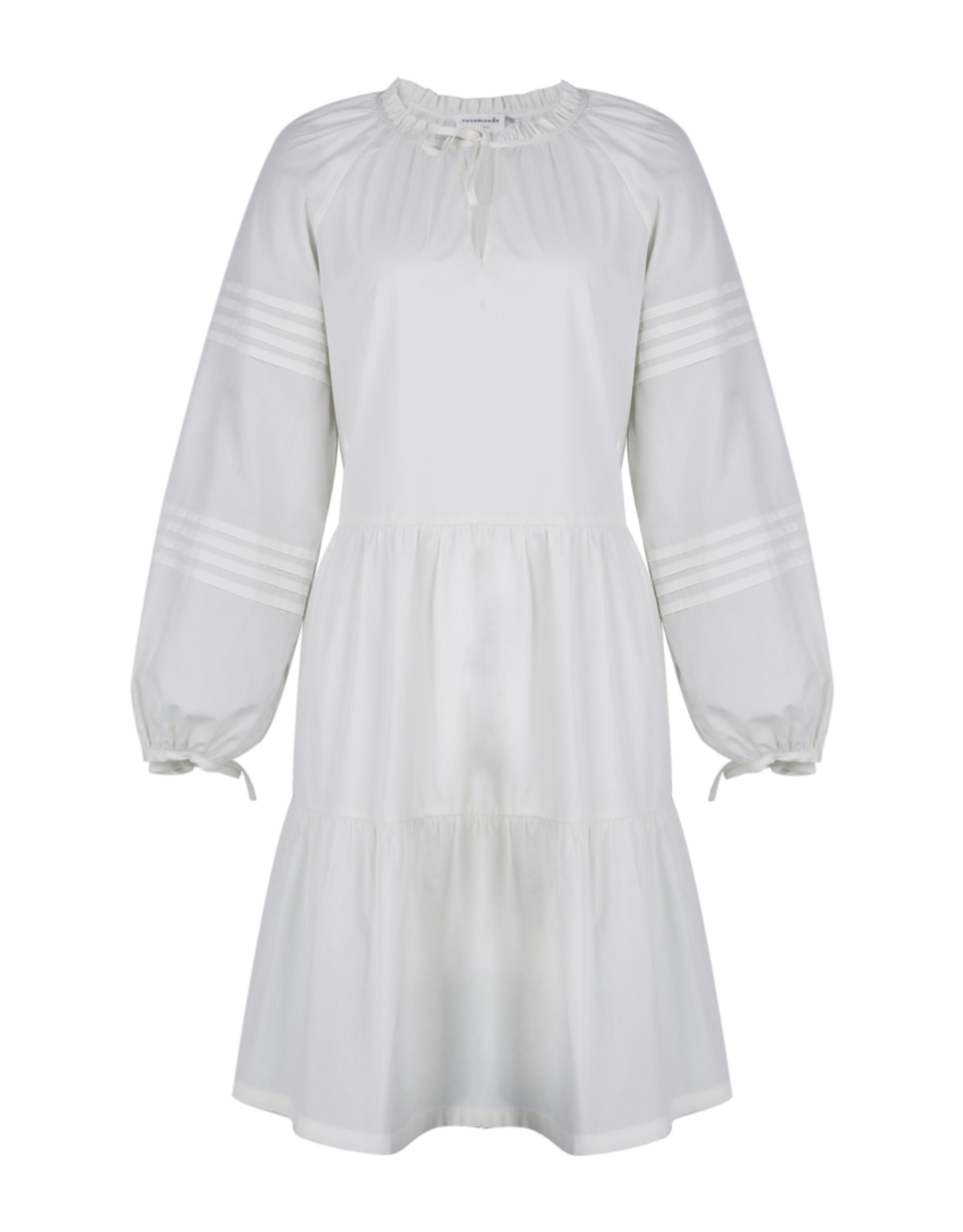 Rosemunde jurk katoen - wit