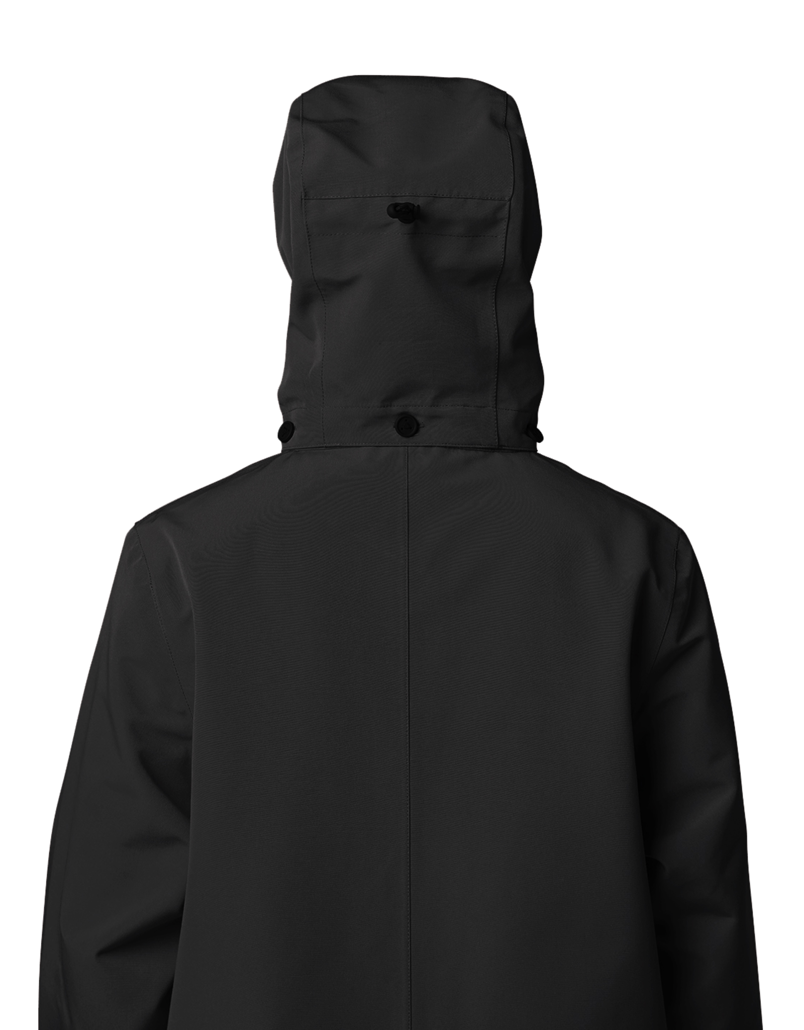 Maium raincoat / poncho 'Mac' - black