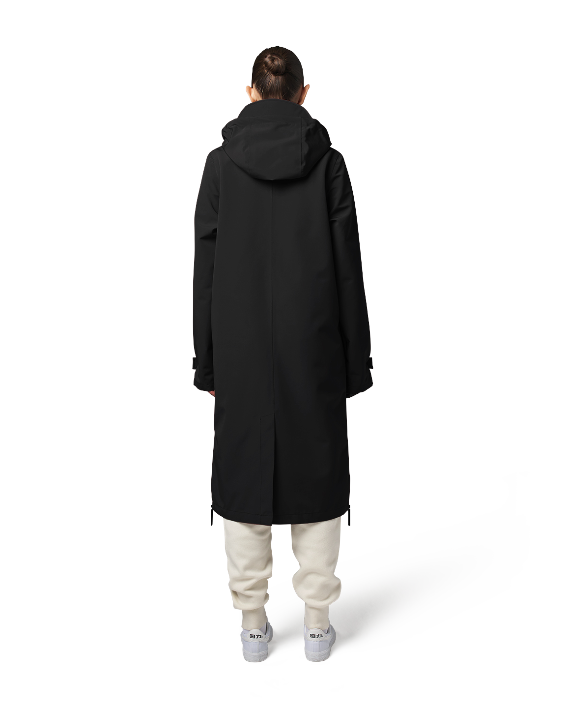 Maium raincoat / poncho 'Mac' - black