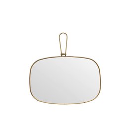 Meraki mirror with frame - brass