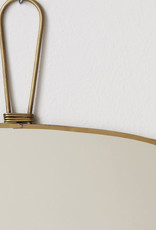 Meraki spiegel met frame - brass