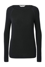 Gai&Lisva Amalie shirt wol/viscose zwart