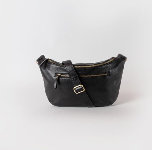OMyBag bag 'Drew' maxi leather - black