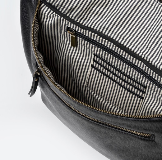 OMyBag bag 'Drew' maxi leather - black