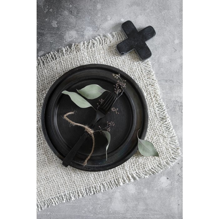 Bazar Bizar coaster 'Cross' - marble