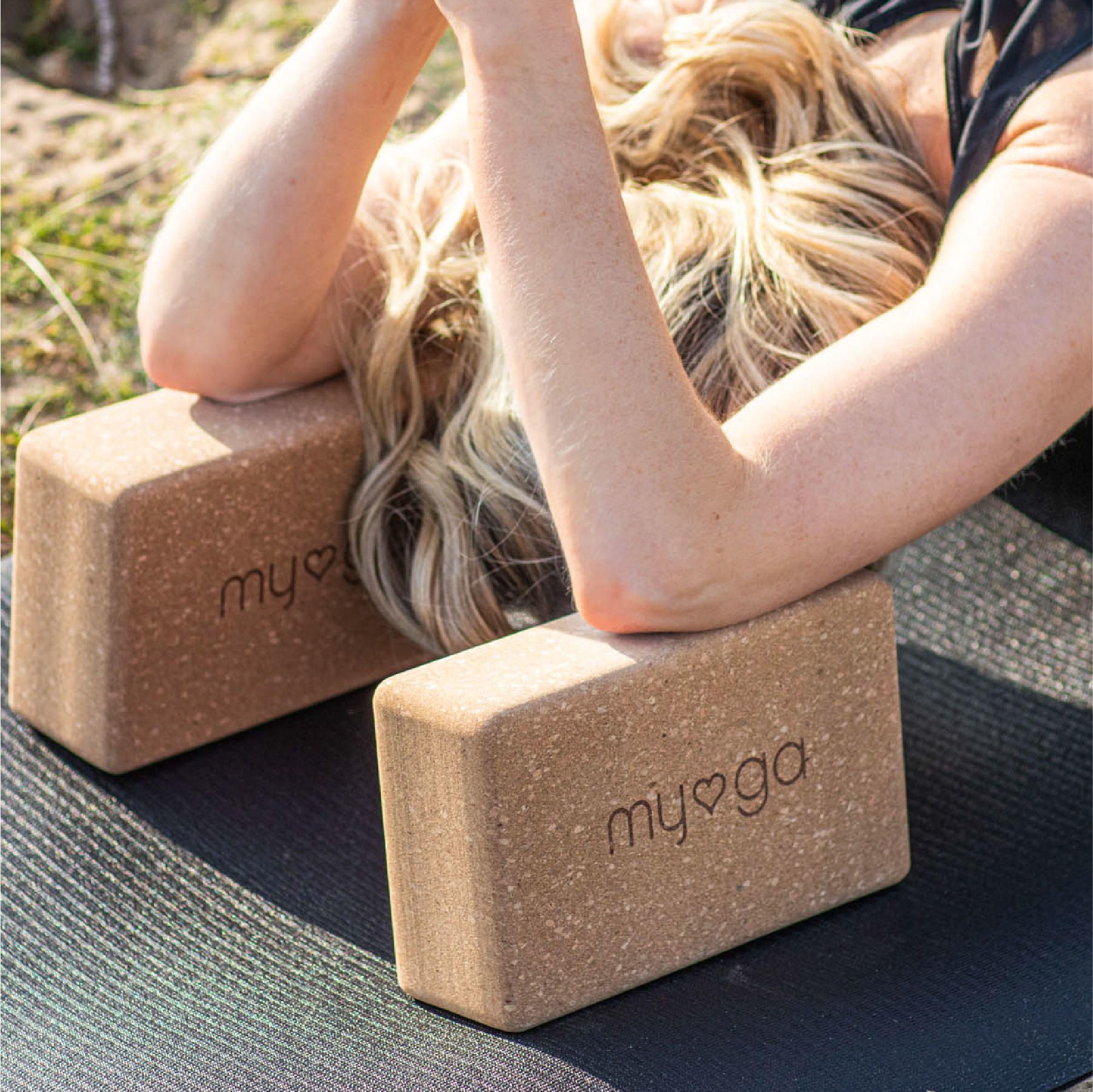 Myga kurken yoga blok