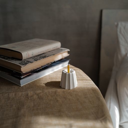 OVO porcelain candleholder BIG