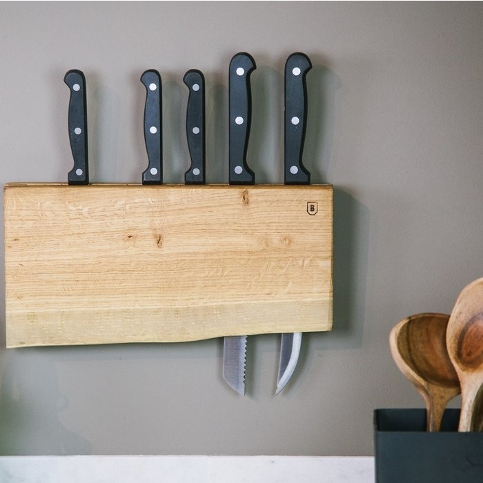 Brut Homewear knifeholder 'Brut' - oak