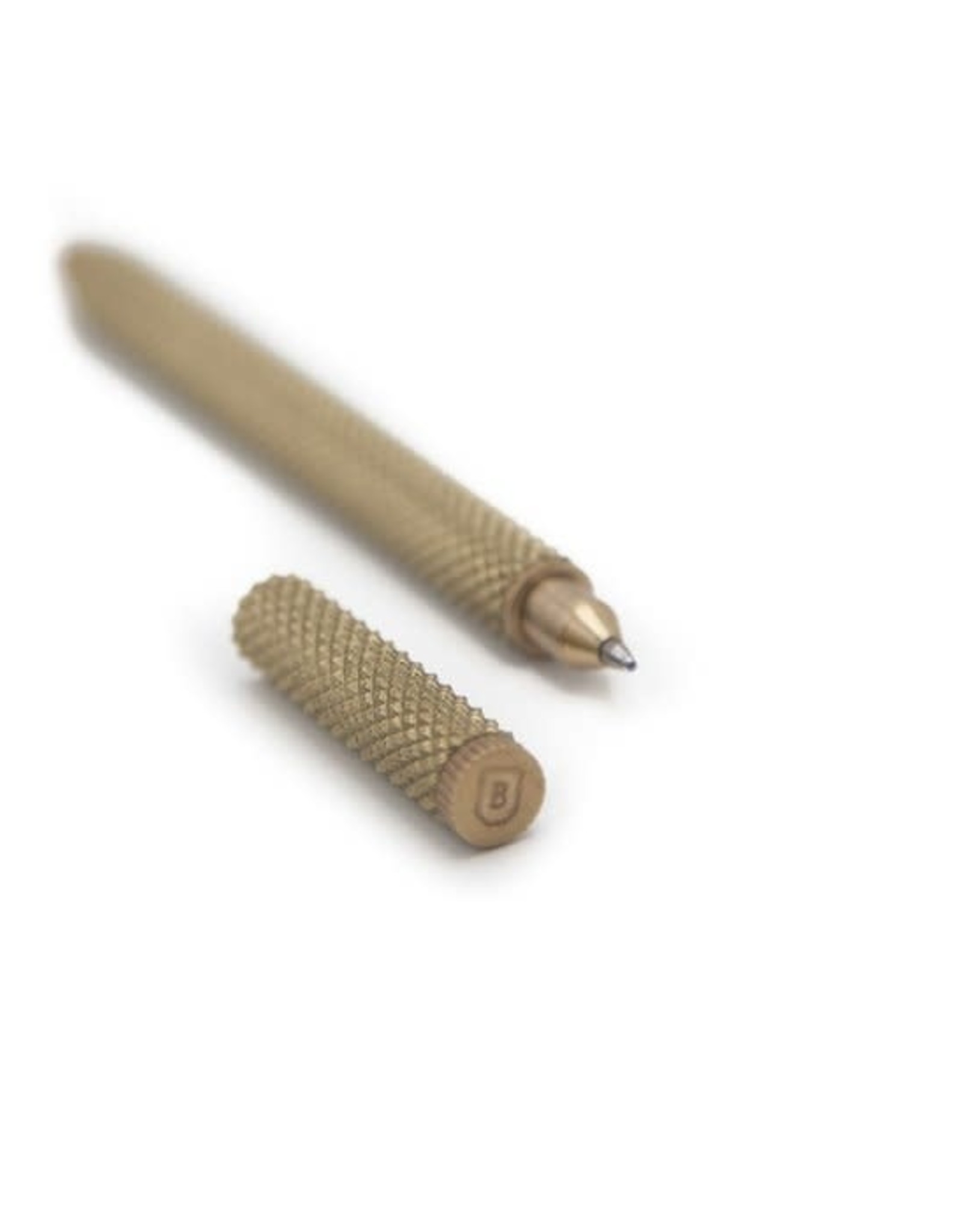 Brut Homewear pen 'Knurled' - brass