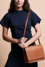 OMyBag tas 'Audrey' leer - cognac