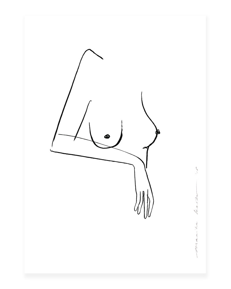 My Deer Art Shop A5 Mini Art Print - Confident