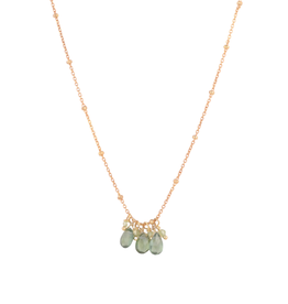 Charlotte Wooning ketting 'Lincoln Green' - goud