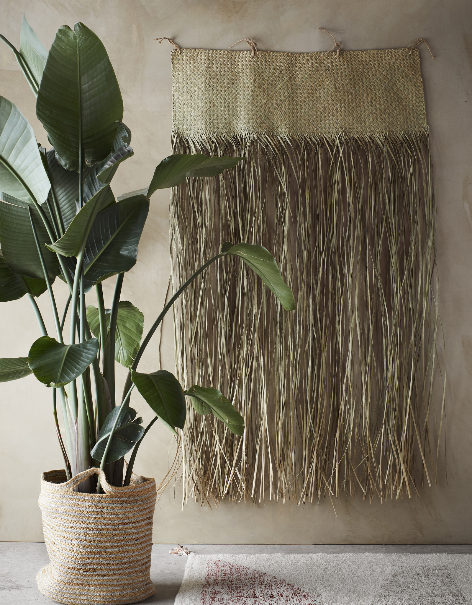 Madam Stoltz wall deco  'Soller' - grass