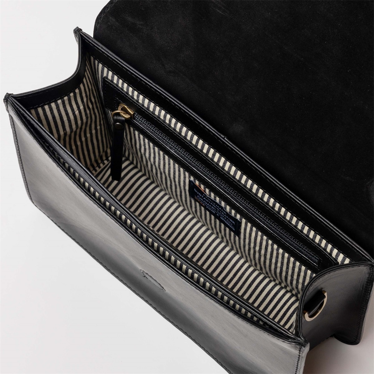 OMyBag tas 'Audrey' leer - zwart