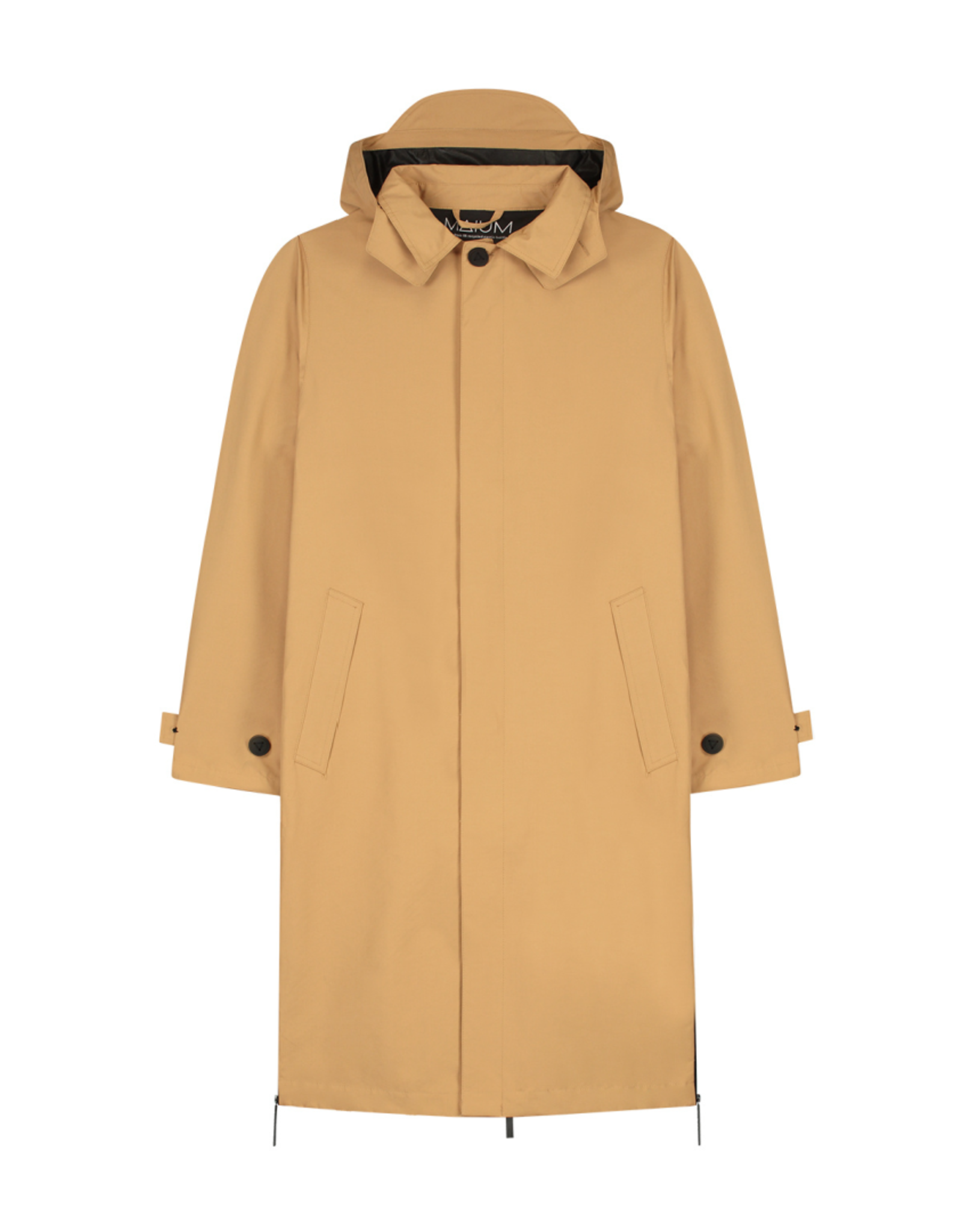 Maium Raincoat / poncho 'Mac' - coffee