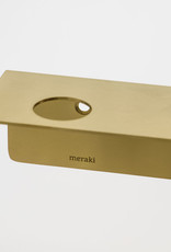 Meraki bottle hanger with hooks 'Bottle' - brass