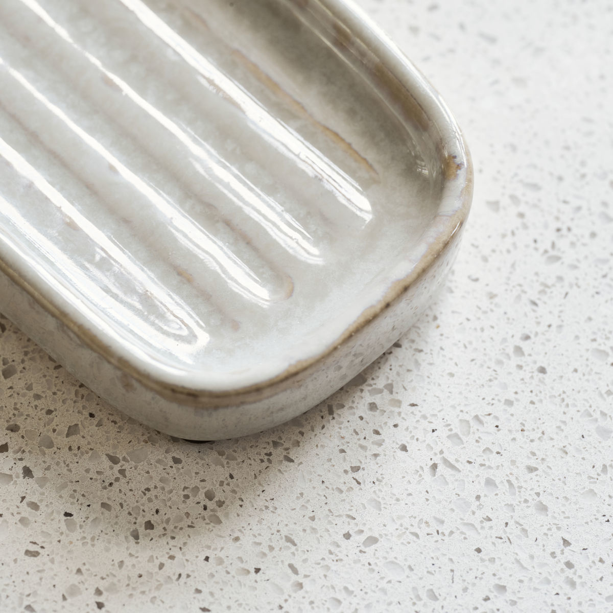 Meraki zeepschaal 'Datura' - aardewerk