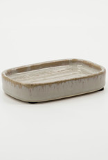 Meraki soapdish 'Datura' - glazed earthenware