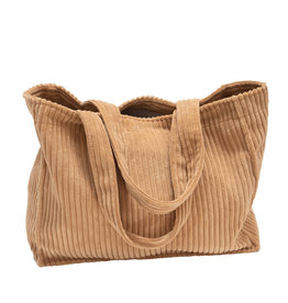 Bed and Philosophy tas 'Volt' ribcord - sand