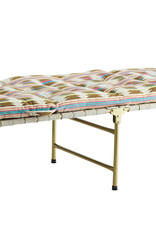 Madam Stoltz foldable daybed 'Daybed' - brass