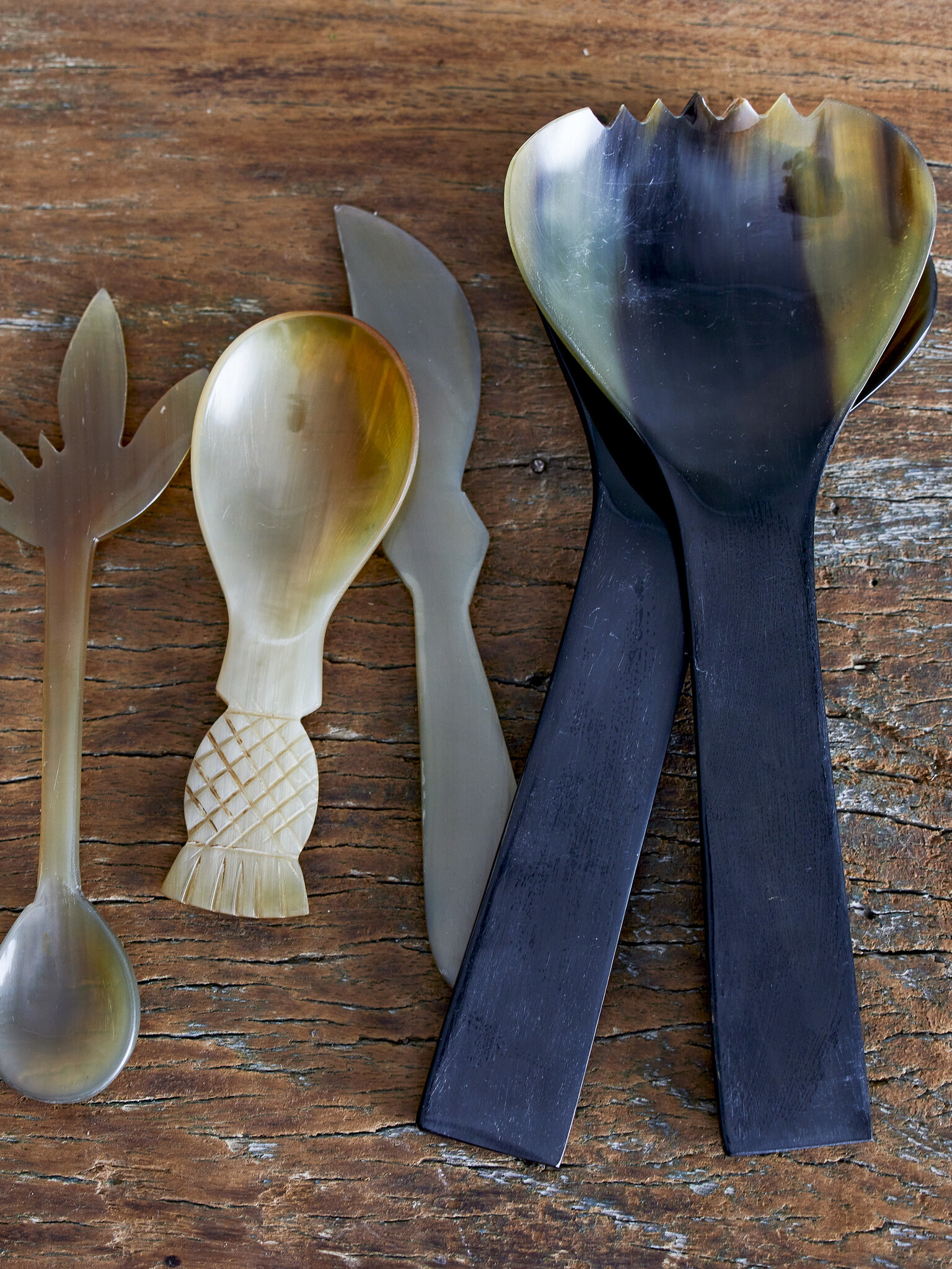 Bloomingville lepel 'Aysha' - hoorn