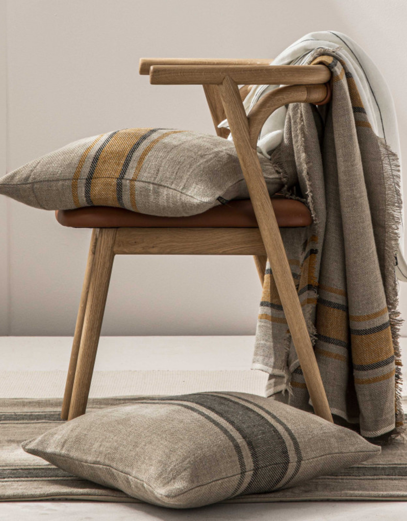 Haomy throw 'Tizza' - linen