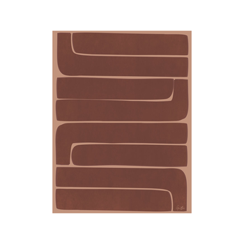 canvas artwork 'Dried Clay'