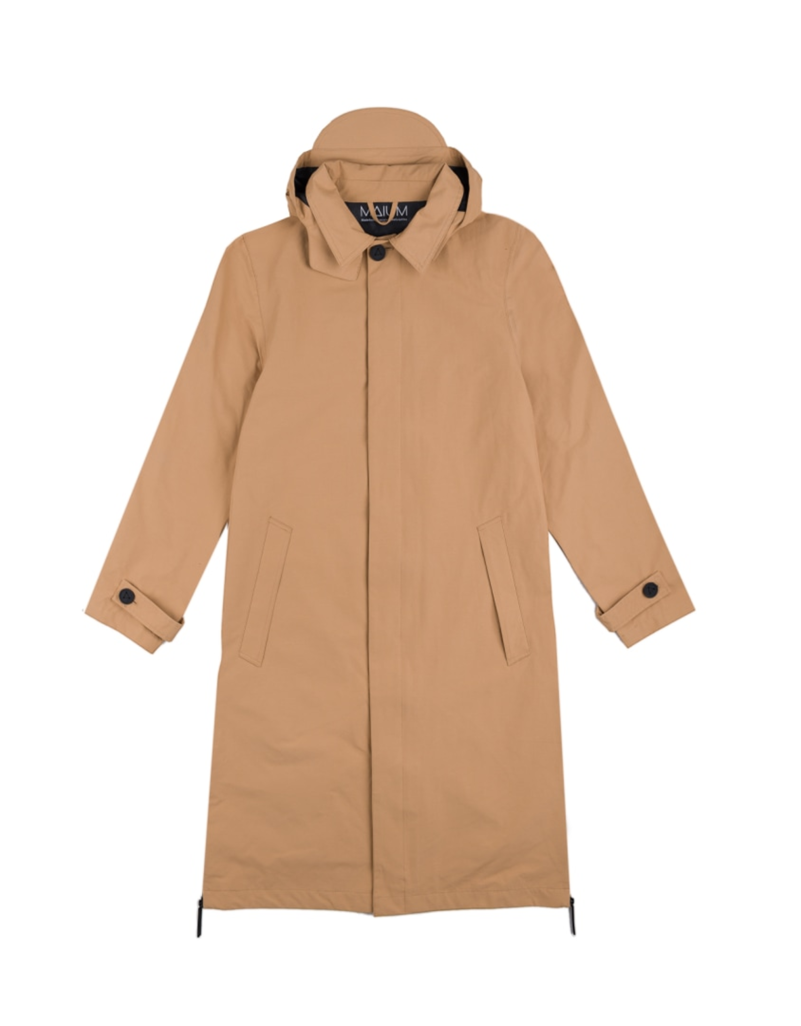 Maium Raincoat / poncho 'Mac' - coffee