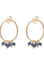 A Beautiful Story earrings 'Serenity' gold