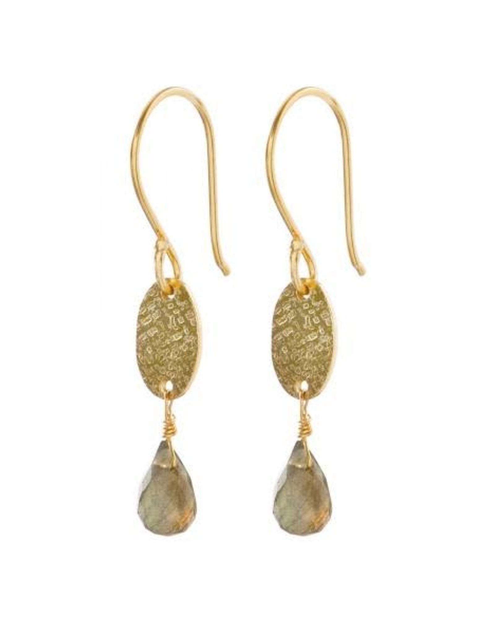 A Beautiful Story earrings 'Hopeful' gold