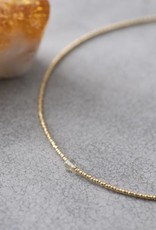 A Beautiful Story necklace 'Flora' gold